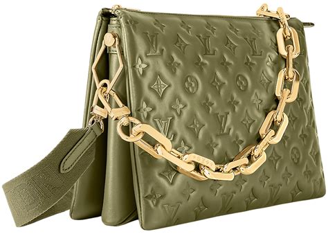 louis vuitton coussin khaki